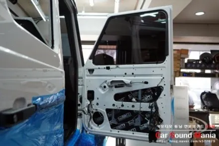 벤츠g500 4x4 카오디오 튜닝도 프랑스 명품 블람 스피커 / 서울 양천구 강서구
