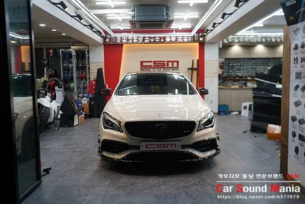 벤츠CLA45AMG 고급진 리스닝 환경 변신을 위한 카오디오 튜닝 / 서울 양천구 강서구