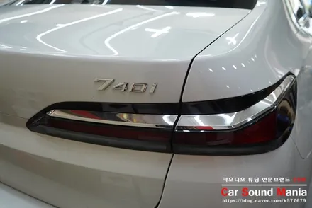 BMW G70 7시리즈 회오리 엠비언트 시공도 카사운드매니아 / 서울 양천구 강서구