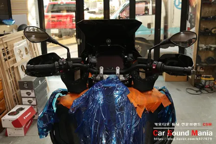 바이크 오디오 튜닝도 카사운드매니아 / BMW / 1250GS / 서울 양천구 강서구
