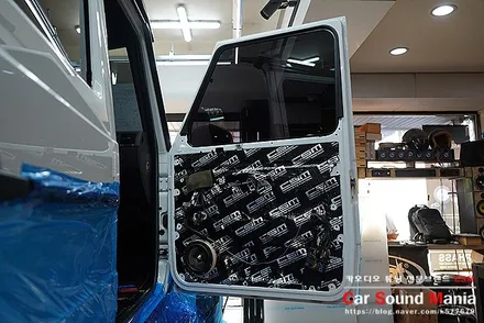 벤츠g500 4x4 카오디오 튜닝도 프랑스 명품 블람 스피커 / 서울 양천구 강서구