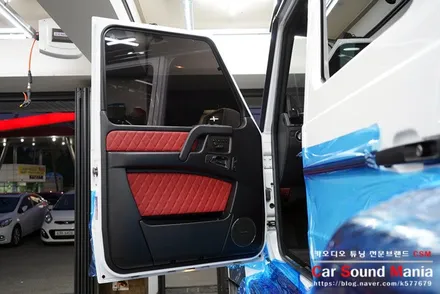 벤츠g500 4x4 카오디오 튜닝도 프랑스 명품 블람 스피커 / 서울 양천구 강서구
