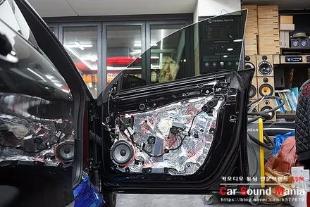 벤츠CLA45AMG 포칼 스피커로 튜닝을 완료하다 / 서울 양천구 강서구