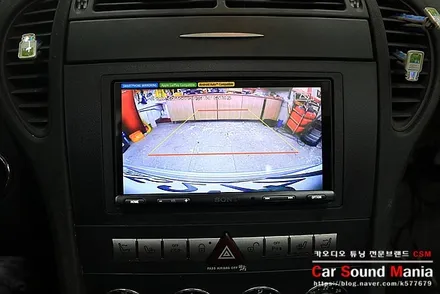 소니AX5500 안드로이드오토 카플레이 올인원 벤츠SLK 카오디오 튜닝기 / 서울 양천구 강서구