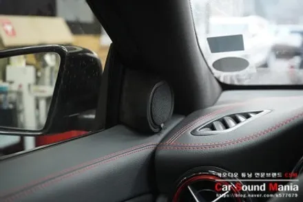 벤츠CLA45AMG 포칼TBE872 트윗터 필러 성형 / 서울 양천구 강서구