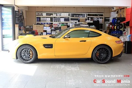 슈퍼카오디오 튜닝 전문점 신월동 카사운드매니아 벤츠AMG GT S 스피커 교체 / 서울 양천구 강서구