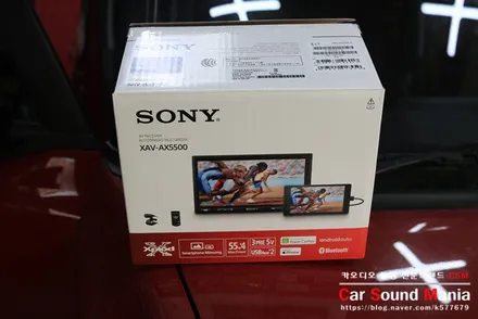 소니AX5500 허슬러 안드로이드오토 카플레이 올인원 / 서울 양천구 강서구