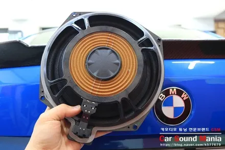 국내 20대 한정판 BMW M2cs 답답한 순정 오디오 옵션의 하만카톤 개선을 위한 솔루션 BMW스피커 튜닝 전문점 신월동 카사운드매니아 / 서울 양천구 강서구