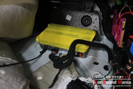 포르쉐911카레라4S카브리올레 보스 오디오 옵션의 먹먹함 개선을 위한 최적화 카오디오 튜닝기 / 서울 양천구 강서구