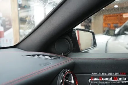 벤츠CLA45AMG 포칼TBE872 트윗터 필러 성형 / 서울 양천구 강서구