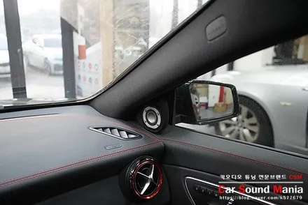 벤츠CLA45AMG 포칼TBE872 트윗터 필러 성형 / 서울 양천구 강서구