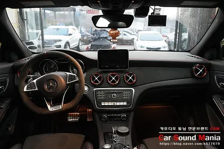 벤츠CLA45AMG 포칼TBE872 트윗터 필러 성형 / 서울 양천구 강서구