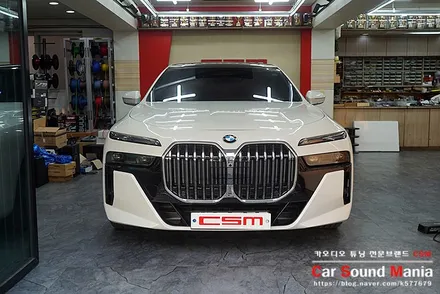 BMW G70 7시리즈 회오리 엠비언트 시공도 카사운드매니아 / 서울 양천구 강서구