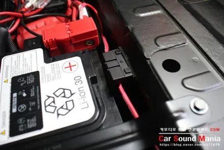 BMW 블랙박스 보조배터리 전문 장착점 신월동 카사운드매니아 남자의 로망 M 차량에 보조배터리 장착을 완료하다 / 서울 양천구 강서구