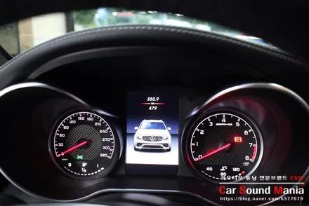 벤츠 카오디오 튜닝 전문점 신월동카오디오 CSM 벤츠GLC63AMG 센터 및 프론트 스피커 튜닝을 완료하다 / 서울 양천구 강서구