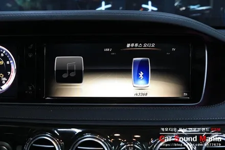 w222 S63AMG 리어 모니터 안드로이드 사용으로 이동간 편리함 제공에 성공하다 / 서울 양천구 강서구