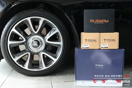세계적인 명차 롤스로이스 명차 오디오 튜닝 전문점 신월동카오디오 카사운드매니아 이번엔 롤스로이스 레이스 / 서울 양천구 강서구