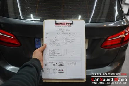 BMW 액티브 투어러 에코파워팩 보조배터리 시공도 카사운드매니아 / 서울 양천구 강서구