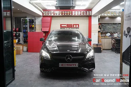벤츠CLA45AMG 포칼 스피커로 튜닝을 완료하다 / 서울 양천구 강서구