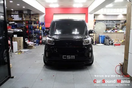 카오디오패키지 전문점 신월동카오디오 CSM 레이 카오디오패키지 시공과 왕눈이블랙박스 장착을 동시에 완료 시키다 / 서울 양천구 강서구