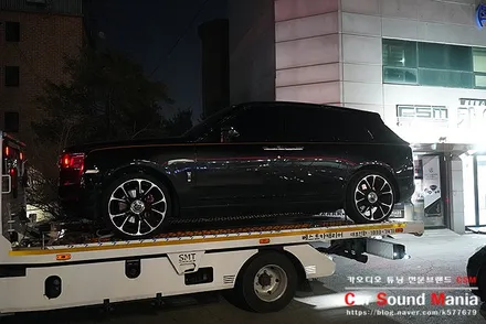 세계적 명차 롤스로이스 차량에 카오디오 튜닝 프랑스 명품 블람 스피커 / 서울 양천구 강서구