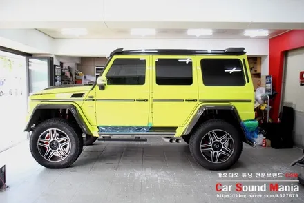 수입차카오디오 전문점 CSM카오디오 벤츠G바겐 4x4 카오디오 시스템 업그레이드를 완료하다 / 서울 양천구 강서구