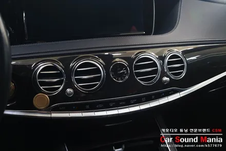 w222 벤츠S클래스 송풍구 엠비언트 전문 장착점 양천구카오디오 카사운드매니아 / 서울 양천구 강서구