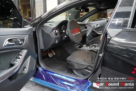 벤츠CLA45AMG 포칼 스피커로 튜닝을 완료하다 / 서울 양천구 강서구