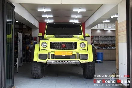 수입차카오디오 전문점 CSM카오디오 벤츠G바겐 4x4 카오디오 시스템 업그레이드를 완료하다 / 서울 양천구 강서구