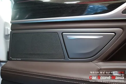 수입차방음의 정석 신월동카오디오 카사운드매니아 BMW7시리즈 방음 시공과 BMW전용 회오리 트윗터 장착을 완료하다 / 서울 양천구 강서구