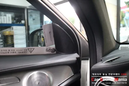 벤츠 카오디오 튜닝 전문점 신월동카오디오 CSM 벤츠GLC63AMG 센터 및 프론트 스피커 튜닝을 완료하다 / 서울 양천구 강서구