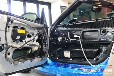오픈카 카오디오 튜닝의 정성 BMW Z4 합리적인 오디오 튜닝 카사운드매니아 / 서울 양천구 강서구