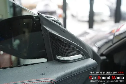 벤츠CLA45AMG 포칼TBE872 트윗터 필러 성형 / 서울 양천구 강서구