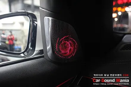 수입차방음의 정석 신월동카오디오 카사운드매니아 BMW7시리즈 방음 시공과 BMW전용 회오리 트윗터 장착을 완료하다 / 서울 양천구 강서구
