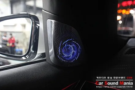 수입차방음의 정석 신월동카오디오 카사운드매니아 BMW7시리즈 방음 시공과 BMW전용 회오리 트윗터 장착을 완료하다 / 서울 양천구 강서구