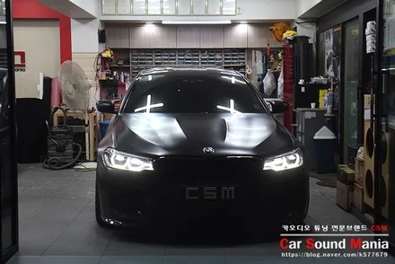 BMW 블랙박스 보조배터리 전문 장착점 신월동 카사운드매니아 남자의 로망 M 차량에 보조배터리 장착을 완료하다 / 서울 양천구 강서구