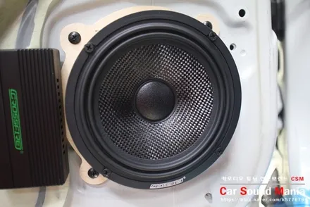 크로스화이어 스피커 전문 장착점 신월동 CSM카오디오 간단하게 알갈이 튜닝이 가능한 CrossFire CF-M65S 스피커 / 서울 양천구 강서구