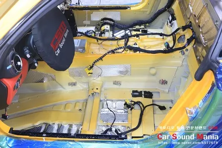 슈퍼카오디오 튜닝 전문점 신월동 카사운드매니아 벤츠AMG GT S 스피커 교체 / 서울 양천구 강서구