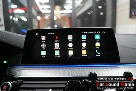 아이나비X NV700 안드로이드 셋톱박스를 사용한 BMW 매립 시공 / 서울 양천구 강서구