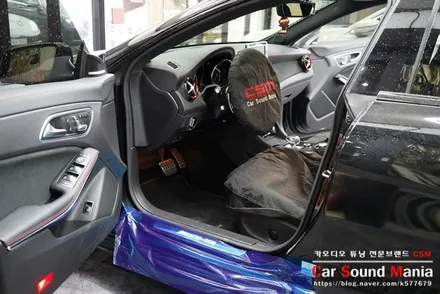 벤츠CLA45AMG 포칼TBE872 트윗터 필러 성형 / 서울 양천구 강서구