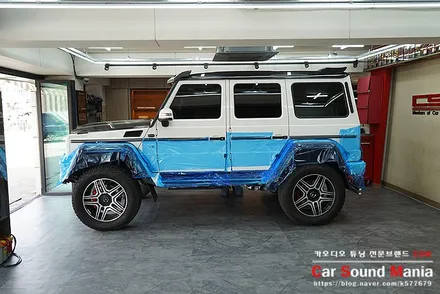 벤츠g500 4x4 카오디오 튜닝도 프랑스 명품 블람 스피커 / 서울 양천구 강서구