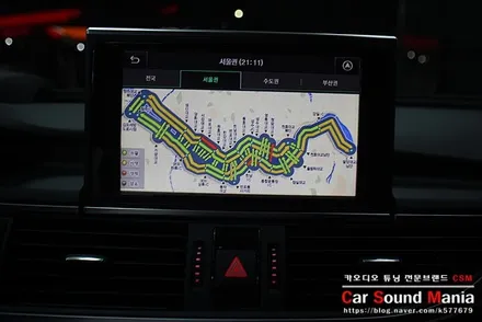 안드로이드 셋톱박스 M2c200A 수입차매립 전문점 신월동 카사운드매니아 / 서울 양천구 강서구