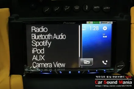 안드로이드오토 카플레이 파이오니아5050BT 올인원람보르기니 무르시엘라고 장착기 / 서울 양천구 강서구