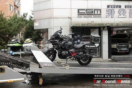 바이크 오디오 튜닝도 카사운드매니아 / BMW / 1250GS / 서울 양천구 강서구