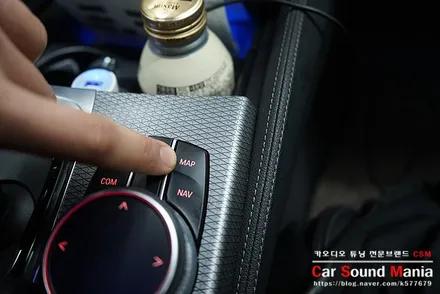 아이나비X NV700 안드로이드 셋톱박스를 사용한 BMW 매립 시공 / 서울 양천구 강서구
