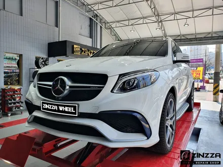 인천휠복원 벤츠 GLE 63 AMG 21인치 블랙폴리쉬 투톤 휠복원! / 인천 부평구 부평동