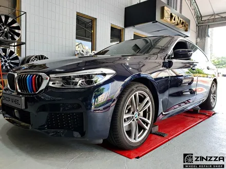 BMW 6gt 유광블랙 휠도색으로 세련되게 드레스up / 인천 부평구 부평동