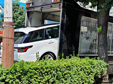레인지로버 스포츠 휠도색 작업기with분체도장 / 인천 부평구 부평동