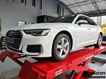 2020 아우디 A6 45TFSI 블랙유광 휠도색 /분체도장 / 인천 부평구 부평동