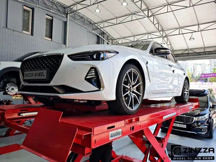 제네시스 G70 순정 휠도색 [분체도장] 진짜휠 / 인천 부평구 부평동